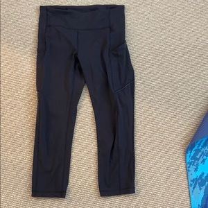LULULEMON pace rival crop leggings